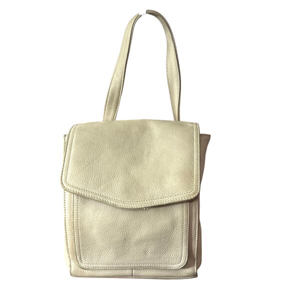 Vintage FOSSIL Beige Crossbody - Picture 1 of 9
